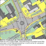 Foto Arbeitskreis Verkehr - Problemfall Ortsdurchfahrt Reute - Grafik: Büro Schöfl, Ludwigsburg