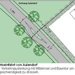 Foto Arbeitskreis Verkehr - Problemfall Ortsdurchfahrt Reute - Grafik: Büro Schöfl, Ludwigsburg